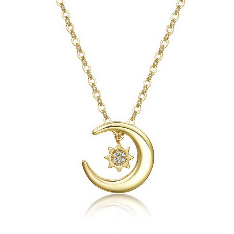 Venusacc Crescent Moon Necklace Pendant